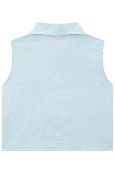 Camisa Boxy em Tricoline 87517 Vic&Vicky Teen Menina