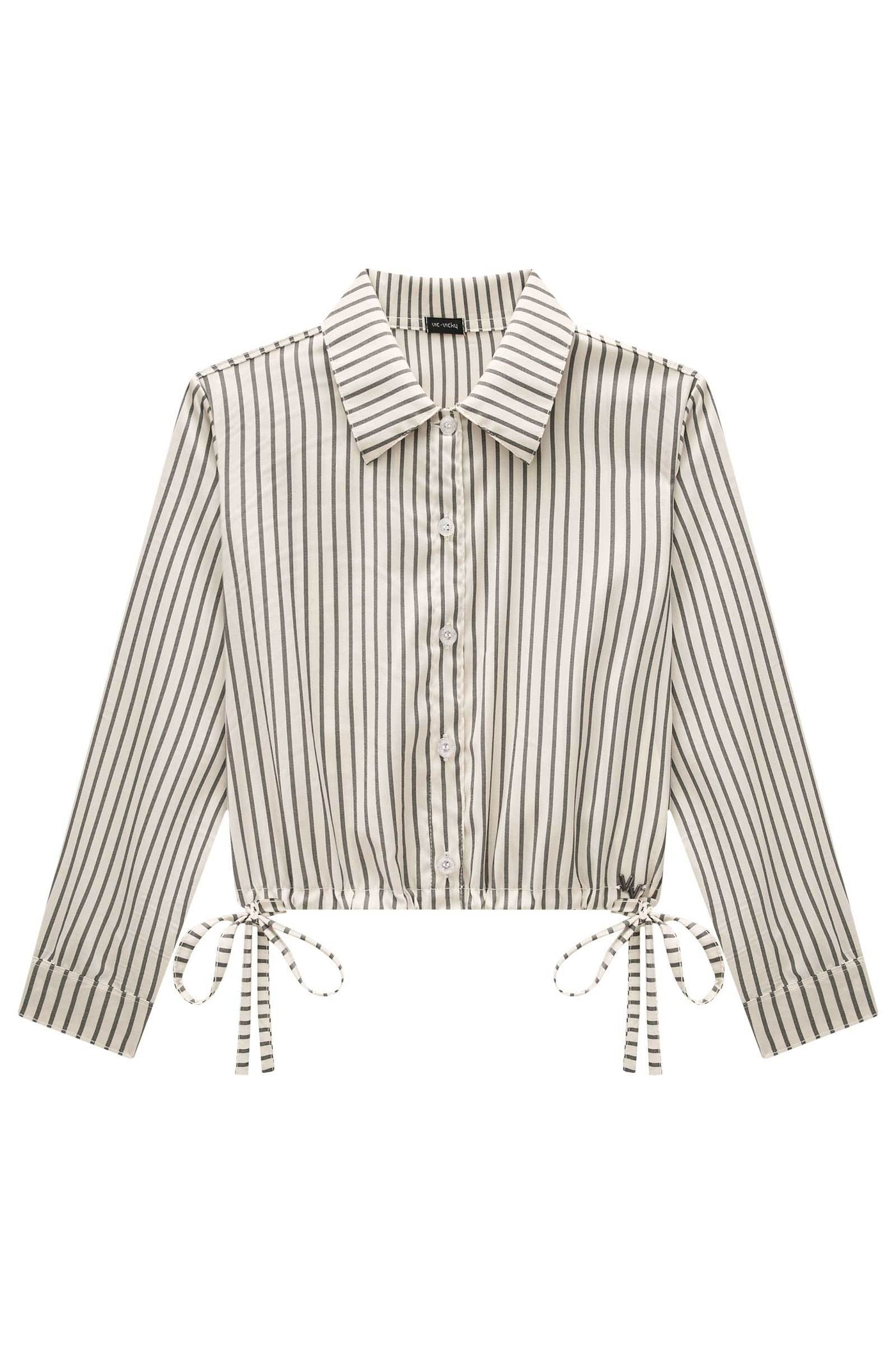 Camisa Boxy Over em Techno Stretch 83544 Vic&Vicky Teen Menina