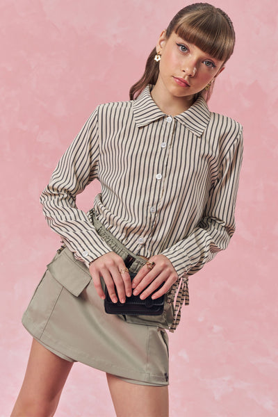 Camisa Boxy Over em Techno Stretch 83544 Vic&Vicky Teen Menina