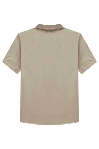 Camisa em Linho Deluxe 83584 Johnny Fox Teen Menino