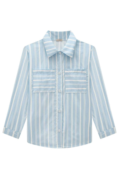 Camisa em Tricoline 83545 Vic&Vicky Teen Menina