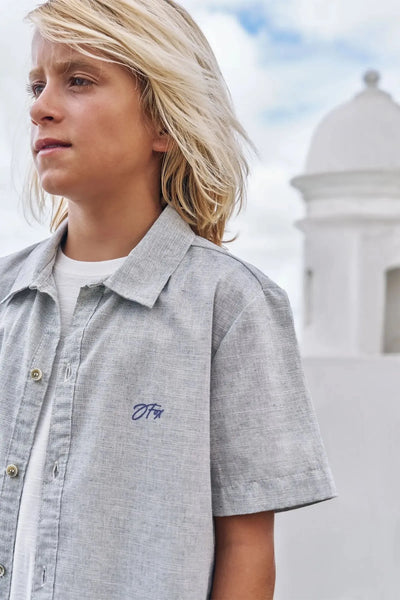 Camisa em Verano Milano 89008 Johnny Fox Teen Menino