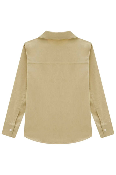 Camisa Overshirt em Cotelê 79978 Lilimoon Teen Menina