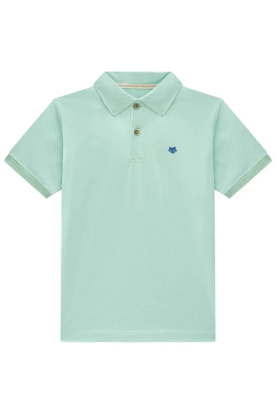 Camisa Polo em Meia Malha 86843 Johnny Fox Teen Menino