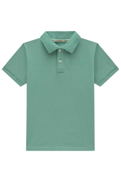 Camisa Polo em Piquet com Elastano 83509 Johnny Fox Teen Menino