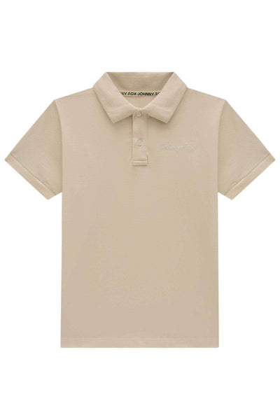 Camisa Polo em Piquet com Elastano 83509 Johnny Fox Teen Menino