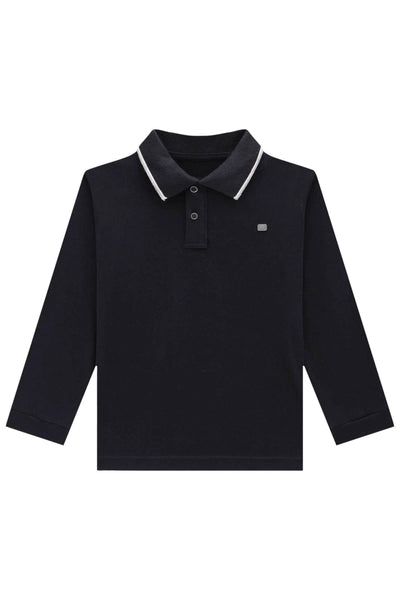 Camisa Polo em Suedine 80113 Johnny Fox Teen Menino