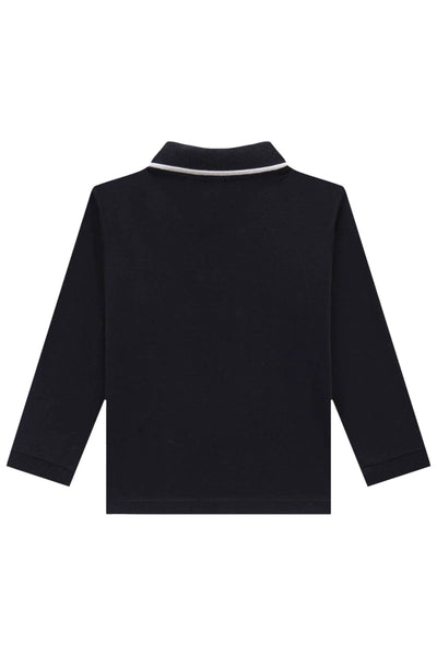 Camisa Polo em Suedine 80113 Johnny Fox Teen Menino