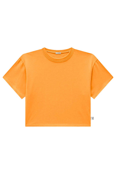 Camiseta Boxy Over em Meia Malha 83533 Vic&Vicky Teen Menina