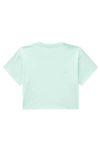 Camiseta Boxy Over em Meia Malha 83536 Vic&Vicky Teen Menina