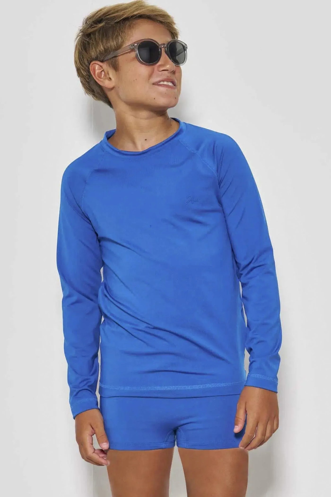 Camiseta com Malha Uv Dry com Proteção UV50+ 87243 Johnny Fox Teen Menino