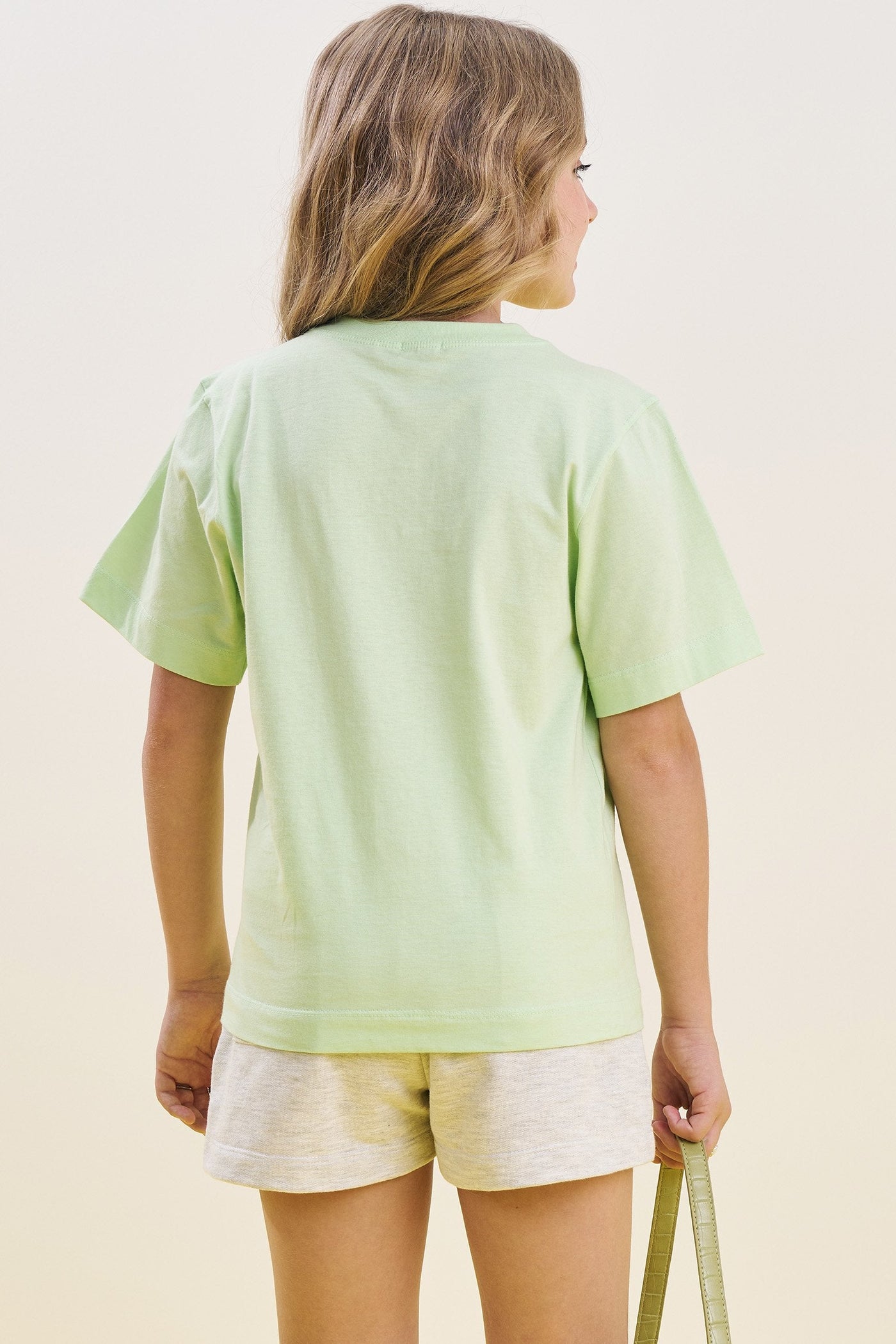 Camiseta Comfy em Meia Malha 82872 Vic&Vicky Teen Menina