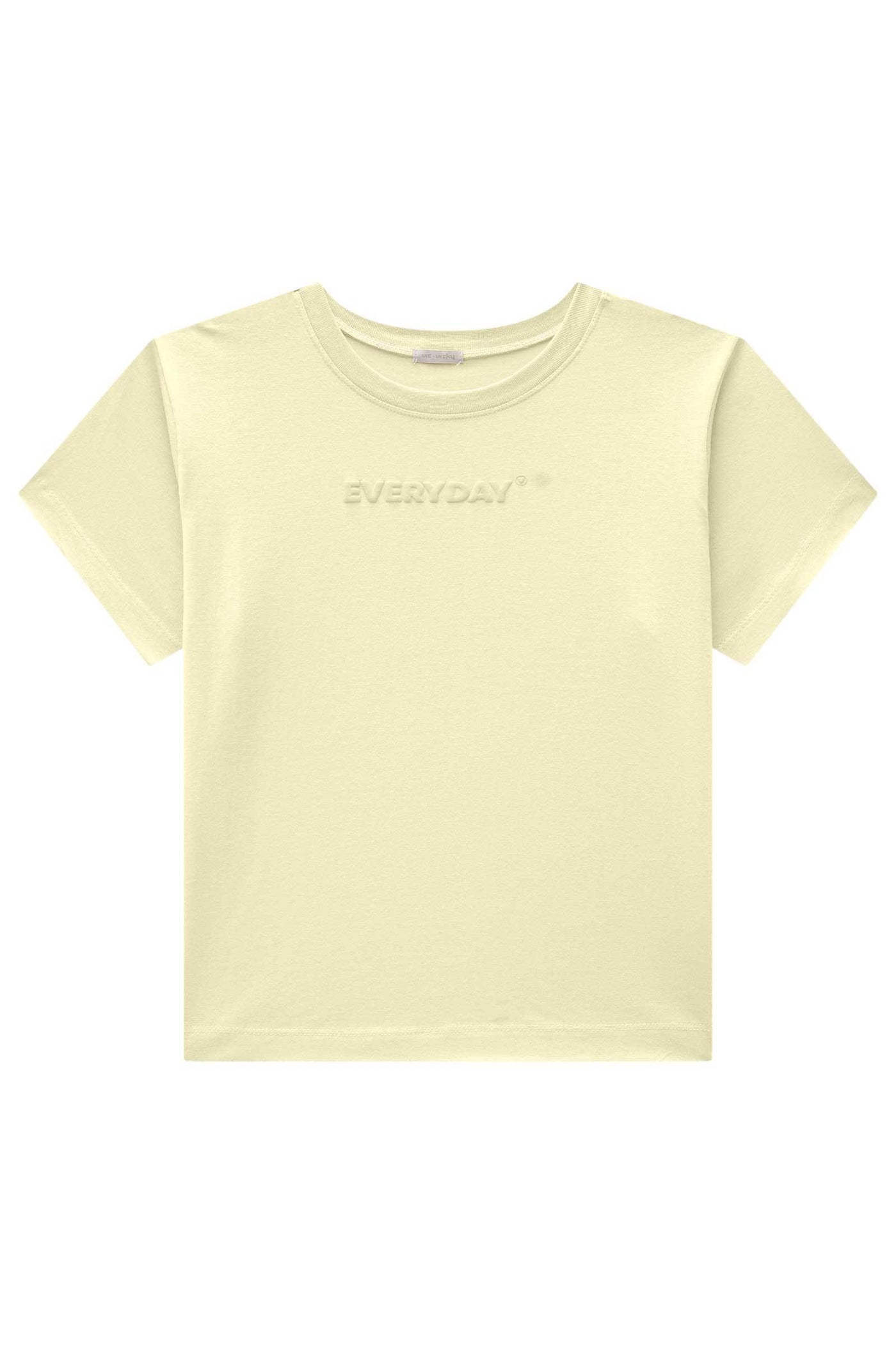 Camiseta Comfy em Meia Malha 82872 Vic&Vicky Teen Menina