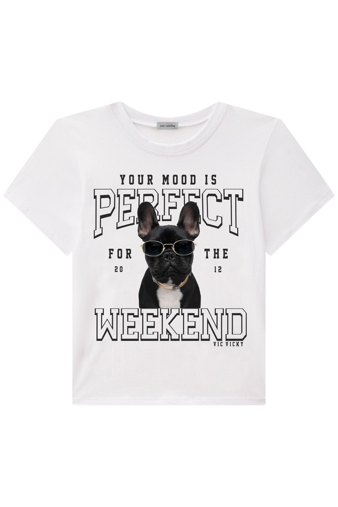 Camiseta Comfy em Meia Malha 90447 Vic&Vicky Teen Menina