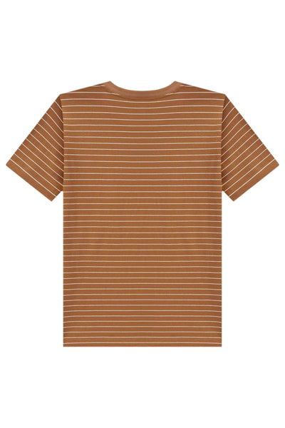 Camiseta em Cotton Listrado Fio Tinto 83508 Johnny Fox Teen Menino