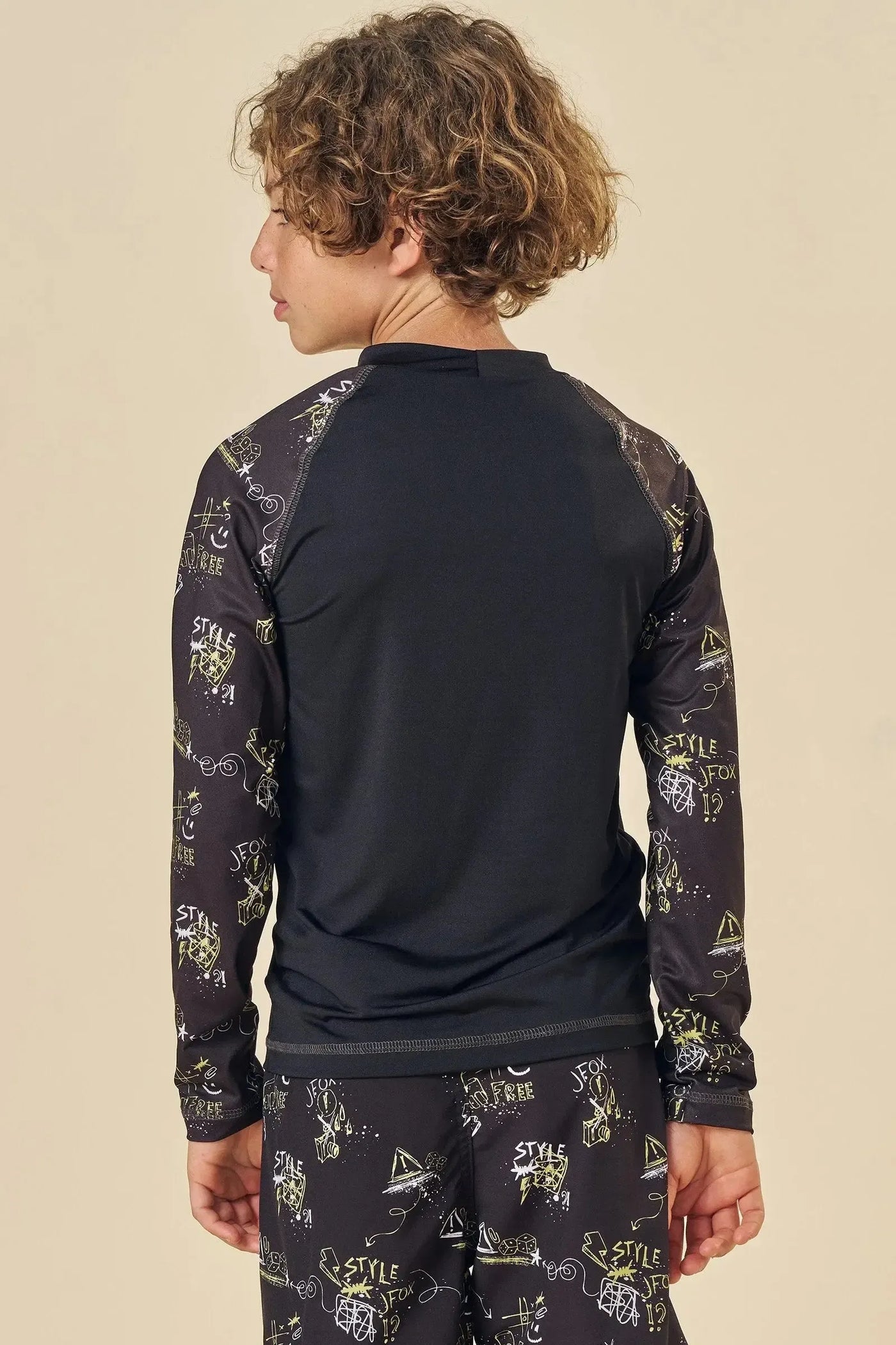 Camiseta em Malha UV Dry com Proteção UV50+ 85333 Johnny Fox Teen Menino