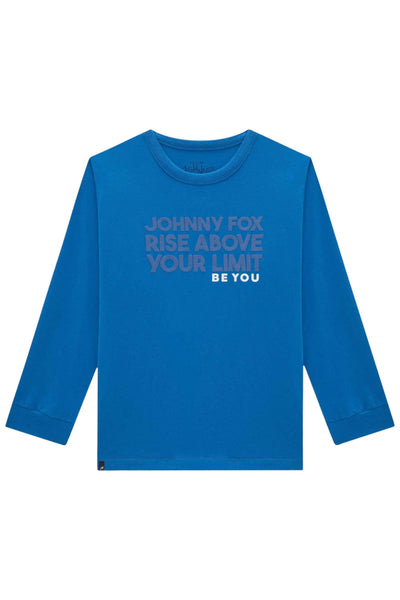 Camiseta em Meia Malha 81360 Johnny Fox Teen Menino