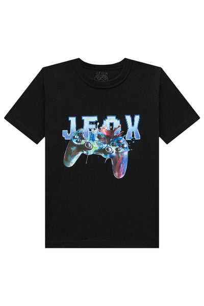 Camiseta em Meia Malha 83278 Johnny Fox Teen Menino