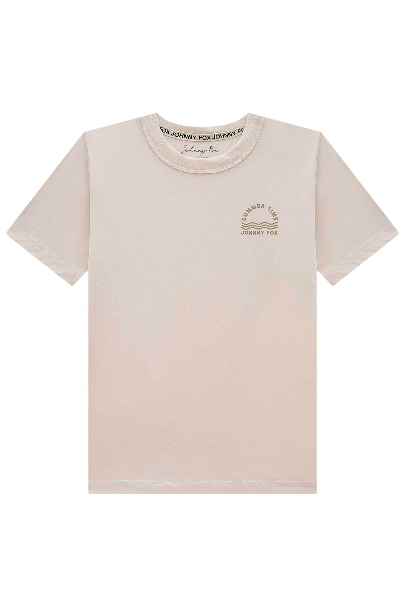 Camiseta em Meia Malha 83507 Johnny Fox Teen Menino
