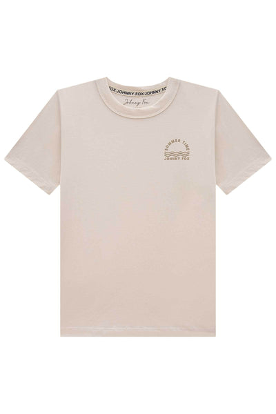 Camiseta em Meia Malha 83507 Johnny Fox Teen Menino