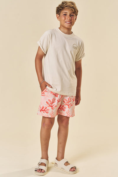 Camiseta em Meia Malha 83507 Johnny Fox Teen Menino