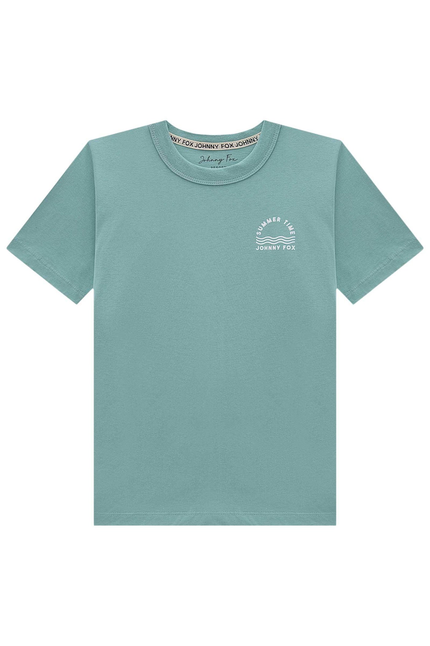 Camiseta em Meia Malha 83507 Johnny Fox Teen Menino