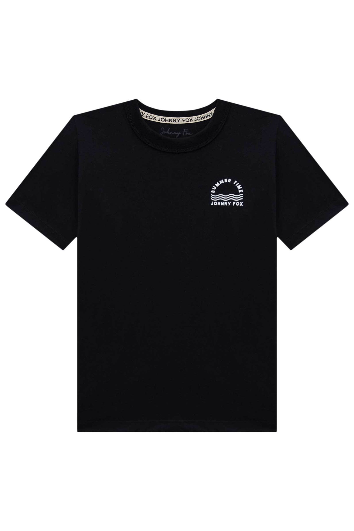 Camiseta em Meia Malha 83507 Johnny Fox Teen Menino