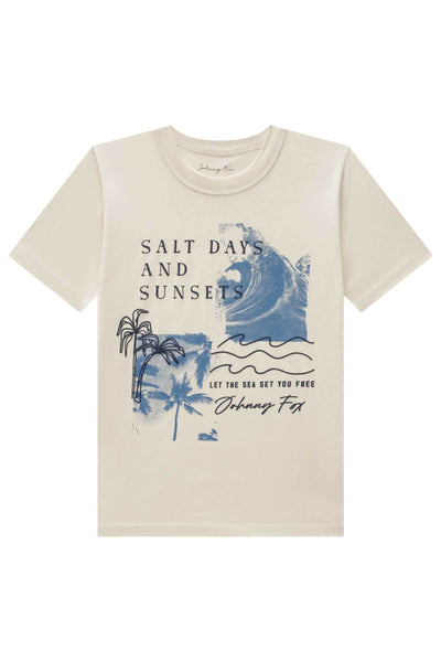 Camiseta em Meia Malha 83576 Johnny Fox Teen Menino