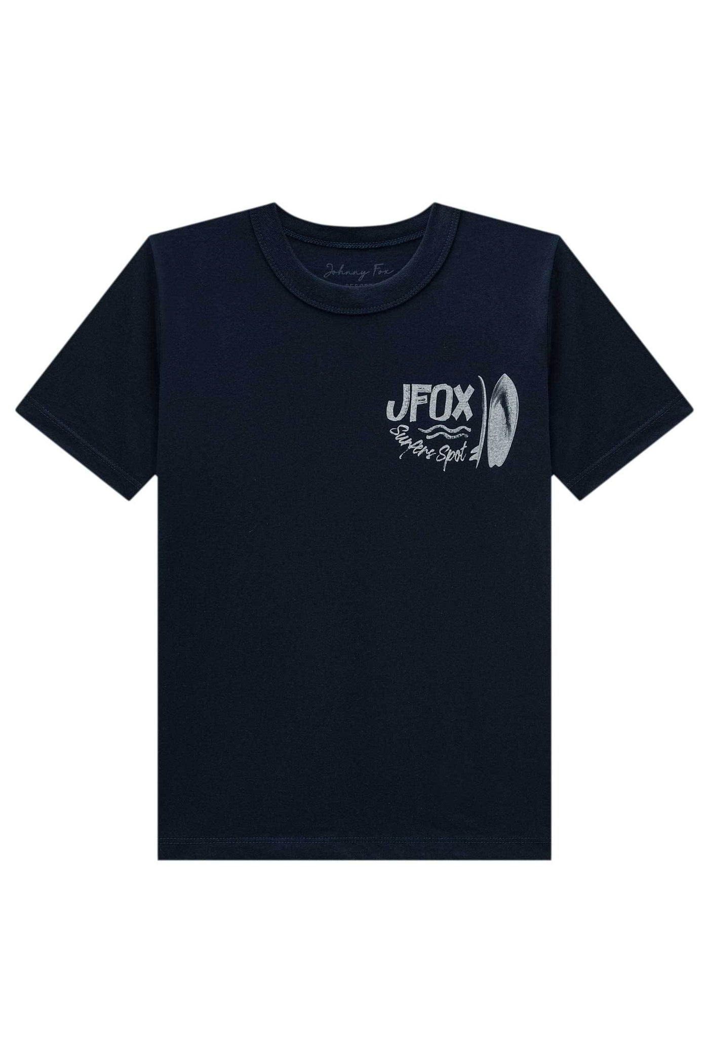 Camiseta em Meia Malha 83583 Johnny Fox Teen Menino