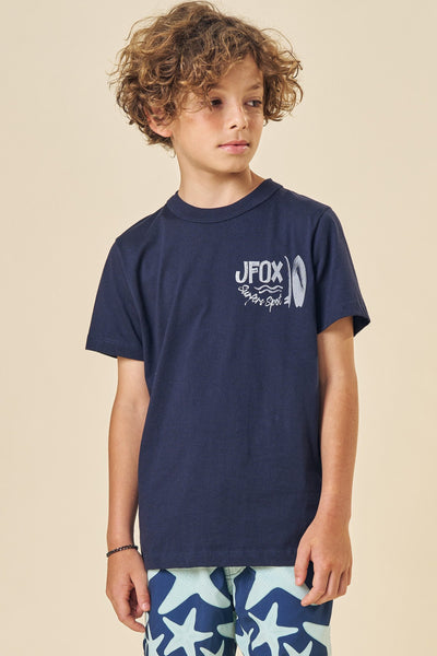 Camiseta em Meia Malha 83583 Johnny Fox Teen Menino