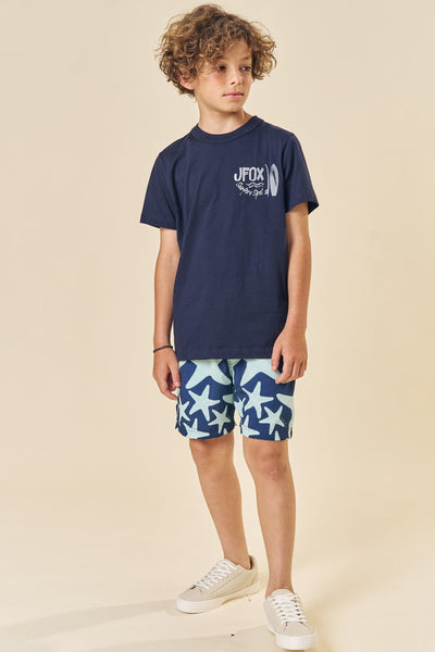 Camiseta em Meia Malha 83583 Johnny Fox Teen Menino