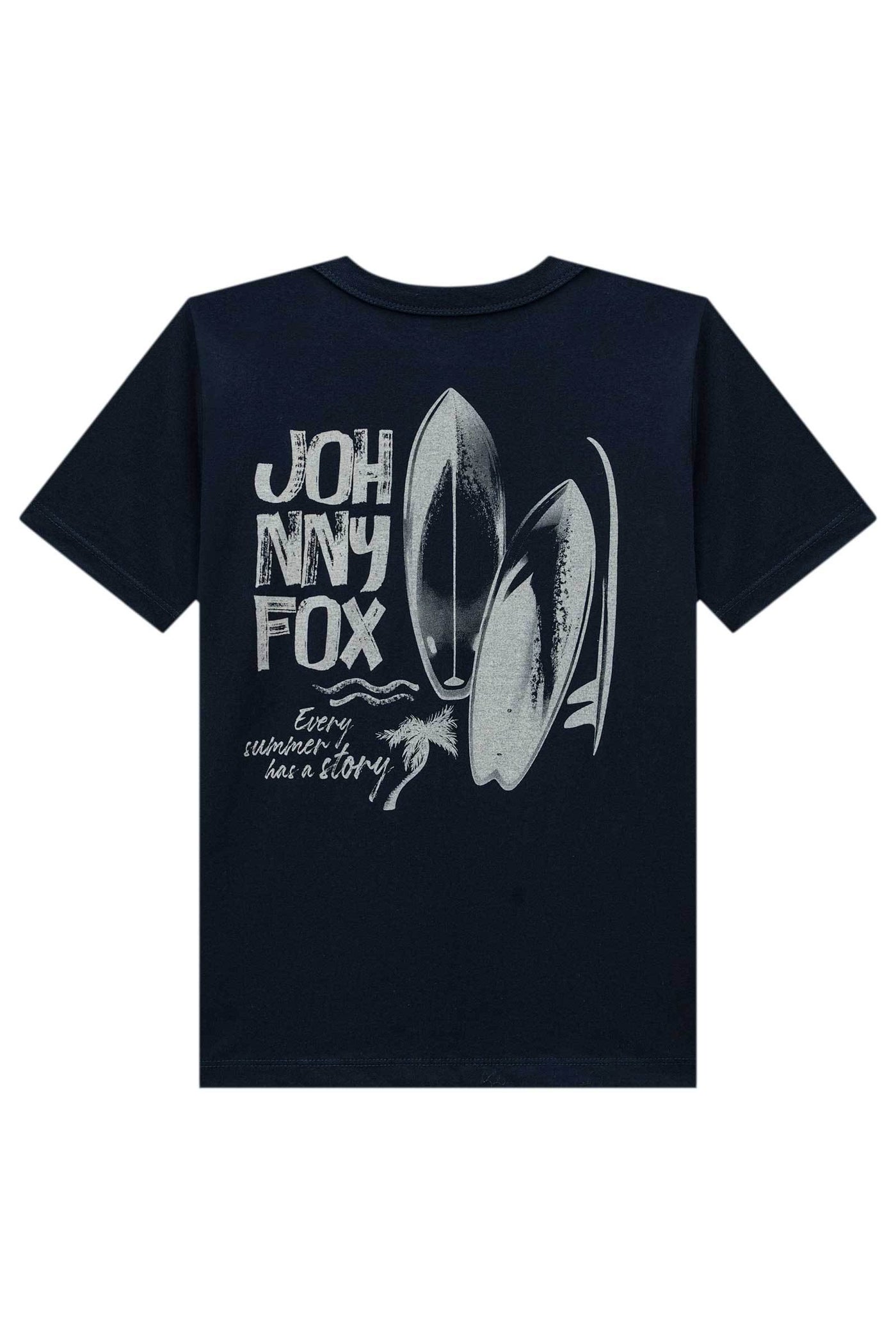 Camiseta em Meia Malha 83583 Johnny Fox Teen Menino