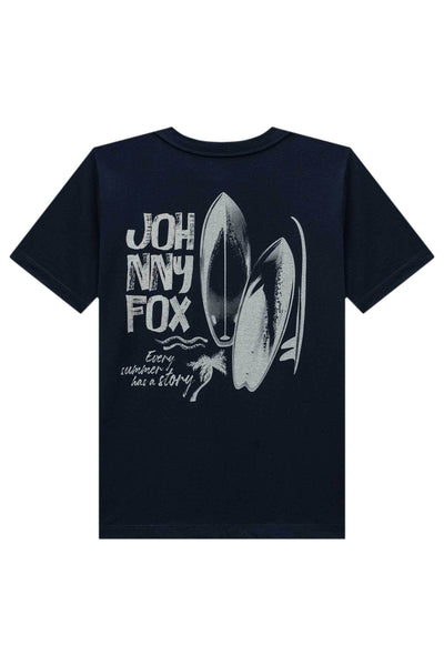 Camiseta em Meia Malha 83583 Johnny Fox Teen Menino