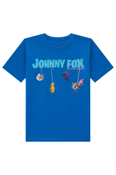 Camiseta em Meia Malha 86321 Johnny Fox Teen Menino