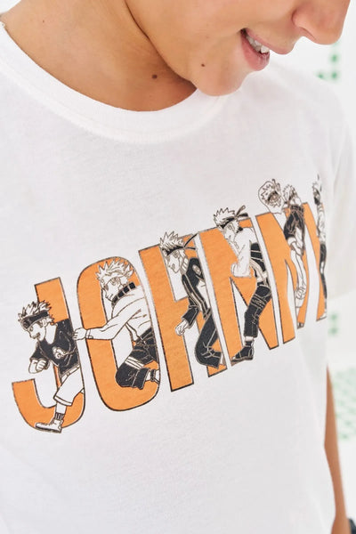 Camiseta em Meia Malha 86323 Johnny Fox Teen Menino