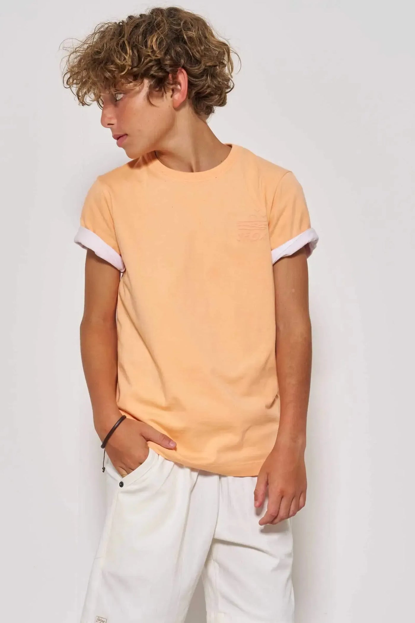 Camiseta em Meia Malha 86829 Johnny Fox Teen Menino