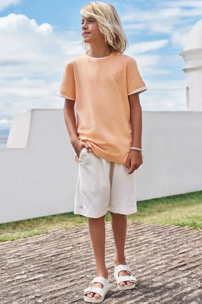 Camiseta em Meia Malha 86829 Johnny Fox Teen Menino