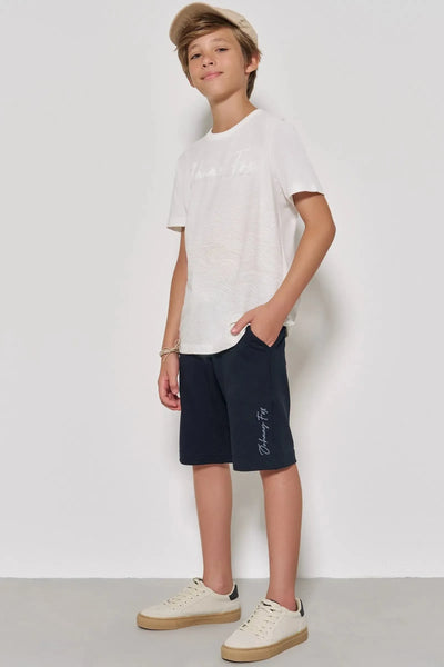 Camiseta em Meia Malha 86831 Johnny Fox Teen Menino