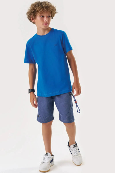 Camiseta em Meia Malha 86836 Johnny Fox Teen Menino