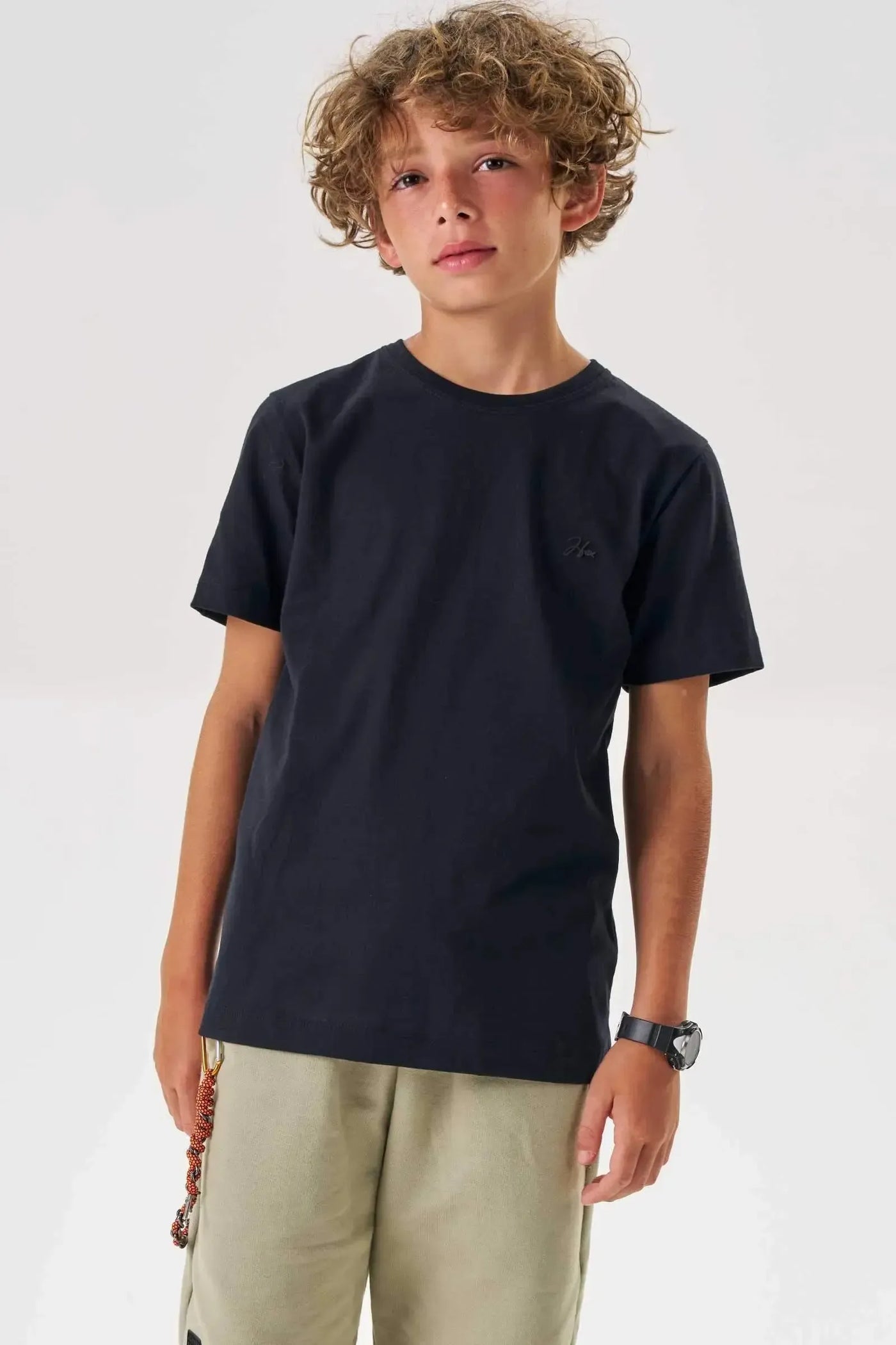 Camiseta em Meia Malha 86836 Johnny Fox Teen Menino