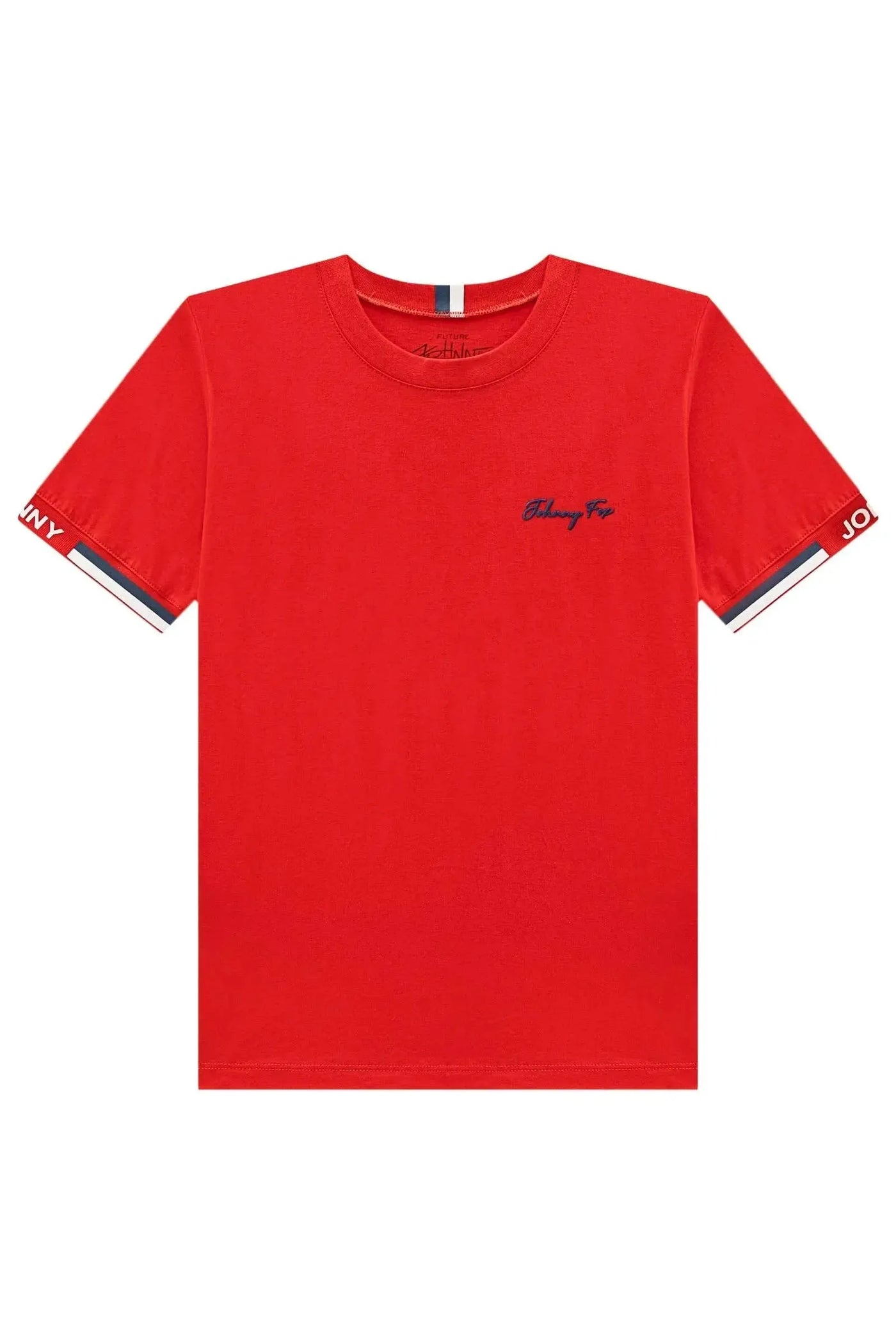 Camiseta em Meia Malha 87001 Johnny Fox Teen Menino