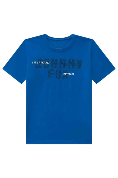 Camiseta em Meia Malha 87002 Johnny Fox Teen Menino