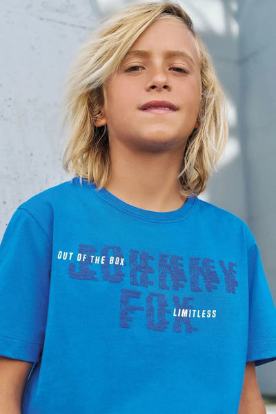 Camiseta em Meia Malha 87002 Johnny Fox Teen Menino