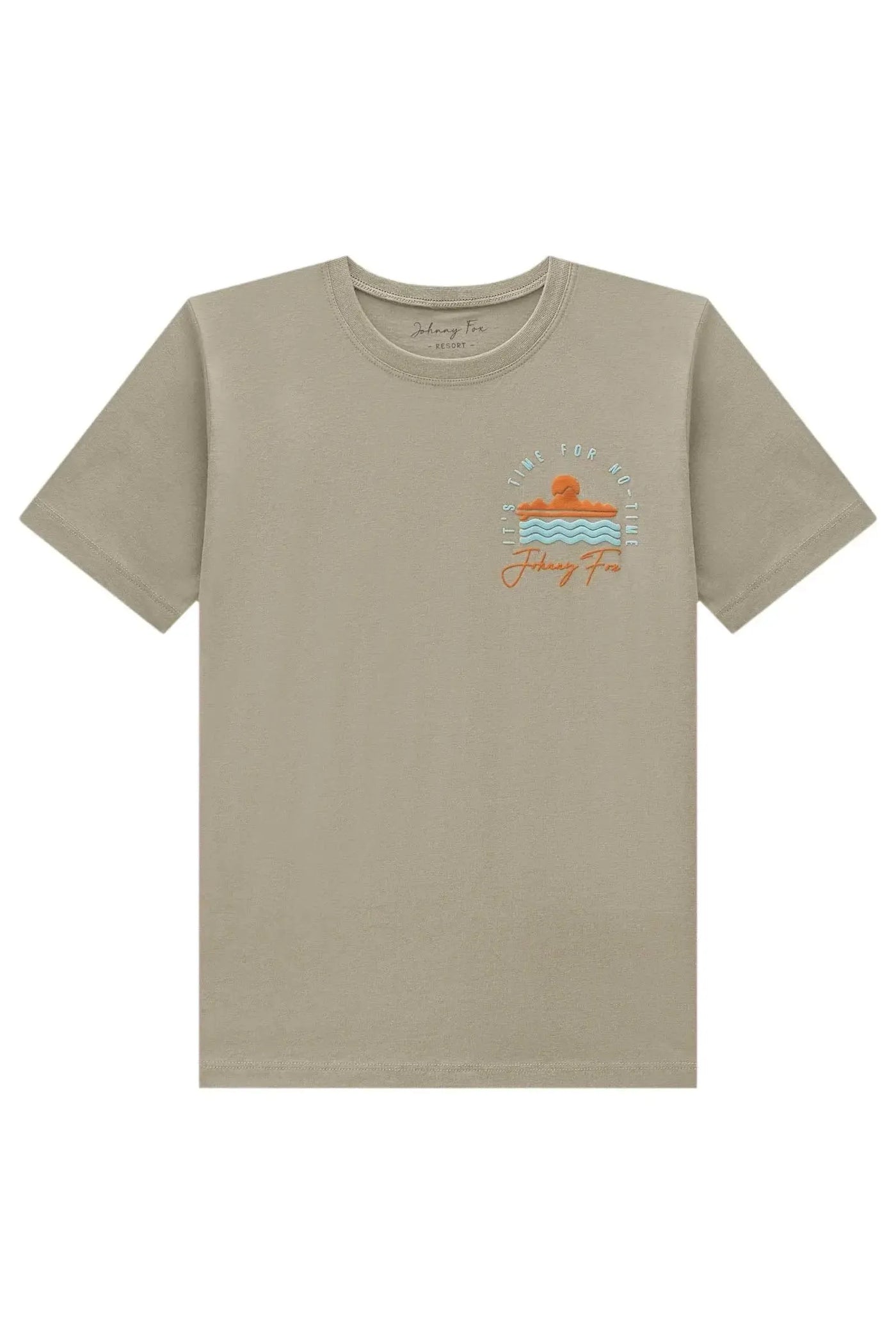 Camiseta em Meia Malha 87006 Johnny Fox Teen Menino