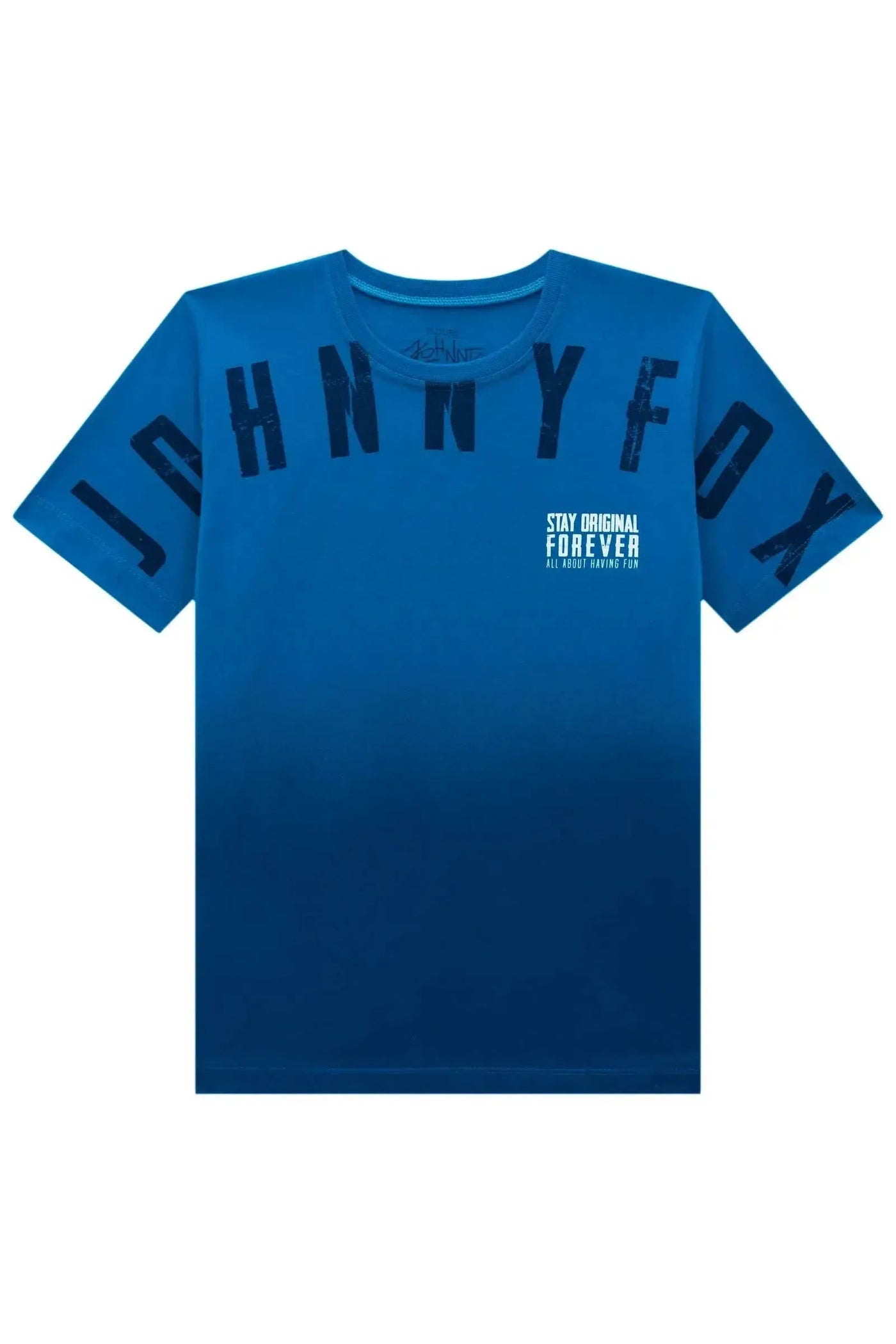 Camiseta em Meia Malha 87620 Johnny Fox Teen Menino