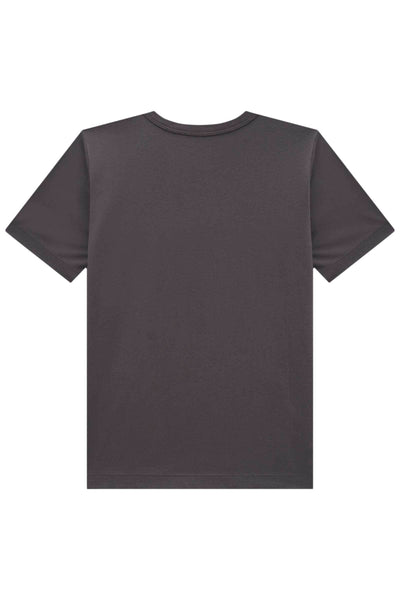 Camiseta em Meia Malha com Detalhe em Piquet 83579 Johnny Fox Teen Menino