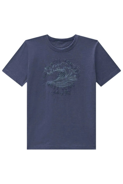 Camiseta em Meia Malha Flamê 86830 Johnny Fox Teen Menino