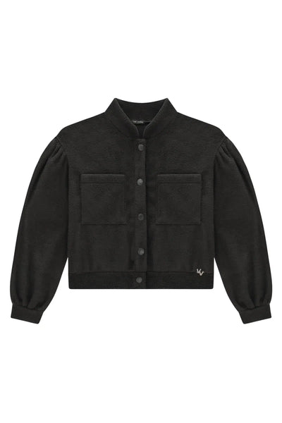 Casaco Boxy em Malha Camel 80378 Vic&Vicky Teen Menina