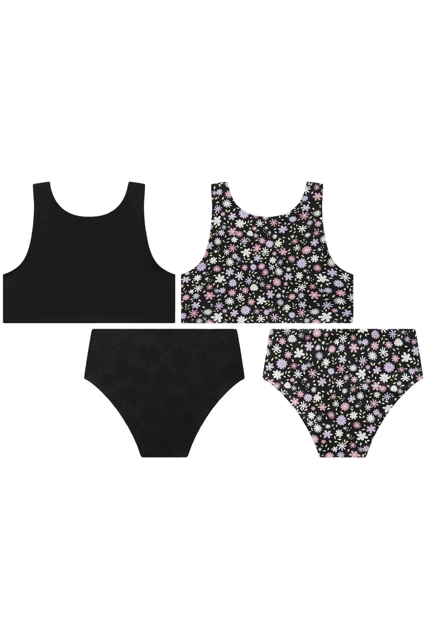 Conjunto de Biquini Reversível em Malha UV Dry 50+ 88793 Lilimoon Teen Menina