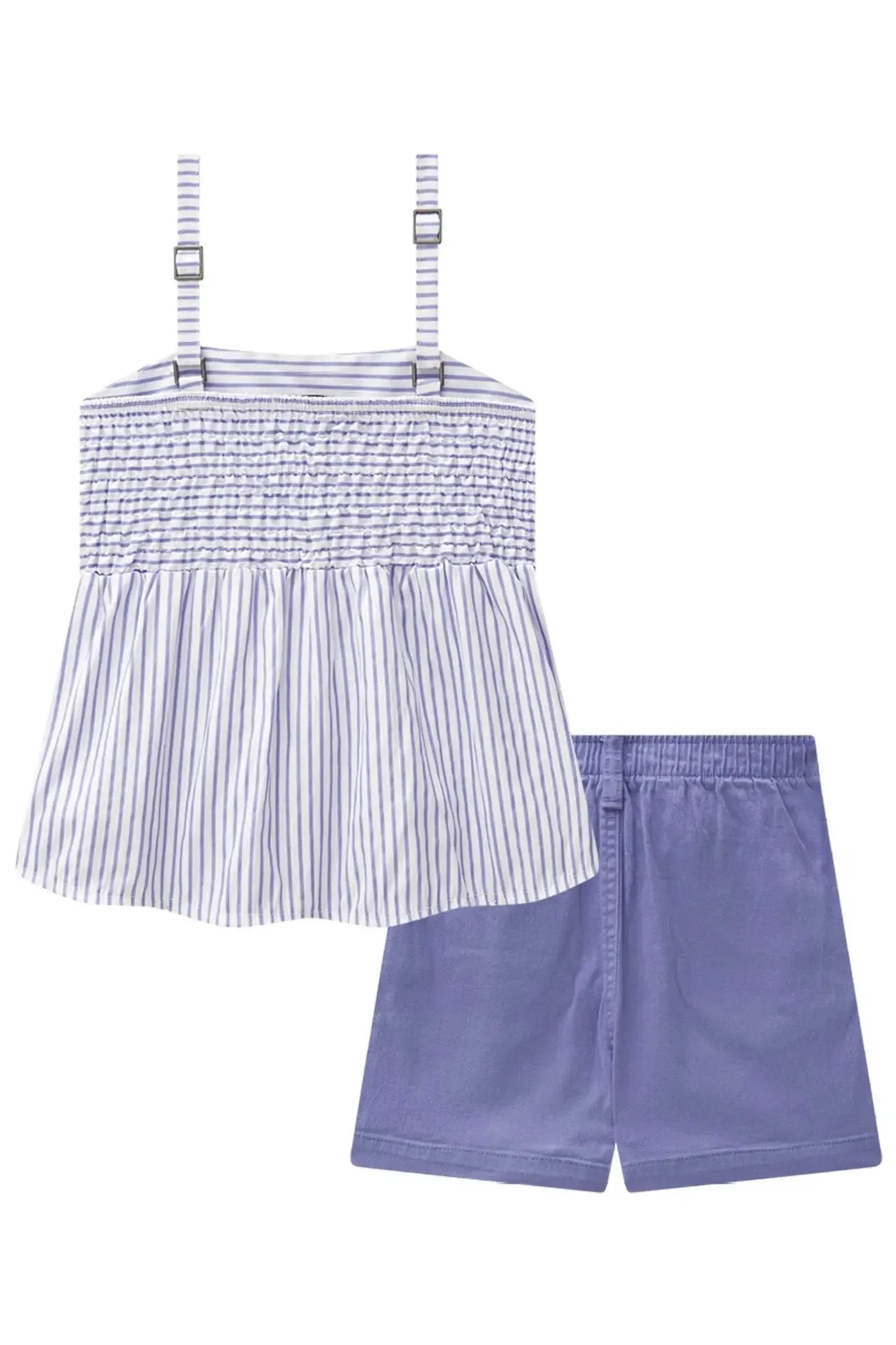 Conjunto de Blusa em Alfaiataria Verano e Shorts em Sarja com Elastano 87469 Lilimoon Teen Menina